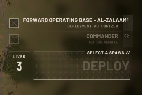 Squad and Role Selection